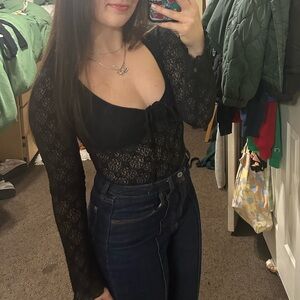 Urban Outfitters Sheer Top